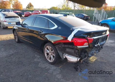 2015 Chevrolet Impala 2Lt from USA, damaged, VIN 2G1125S30F9127650
